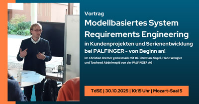 Vortragsankündigung: Modellbasiertes System Requirements Management